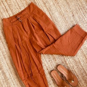 Free people double buckle pants - Size 8 USA